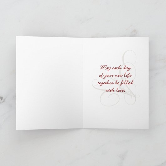 De liefde van het huwelijk van de manuscript is Ge Kaart (Binnen)