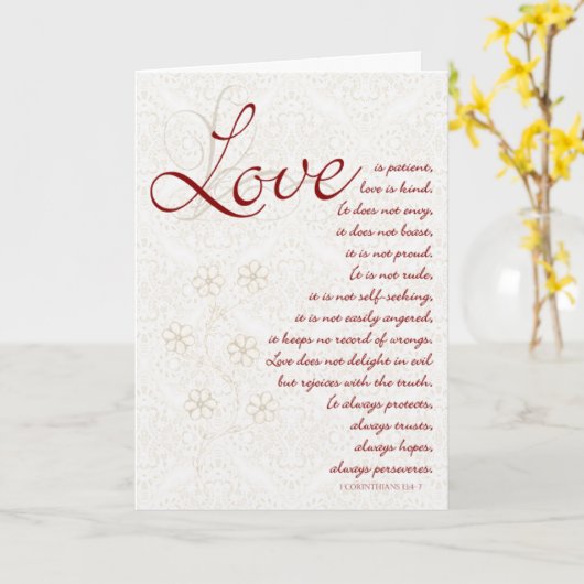 De liefde van het huwelijk van de manuscript is Ge Kaart (Gele Bloem)