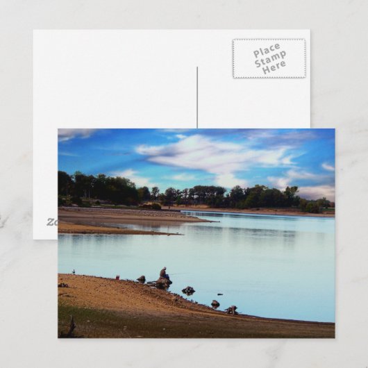 De liefde van het meer briefkaart (Voorkant / Achterkant)