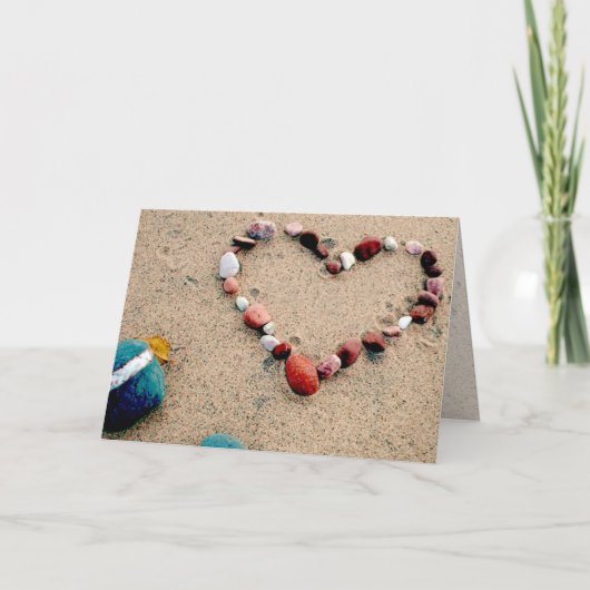 De Liefde van het strand Kaart (Voorkant)