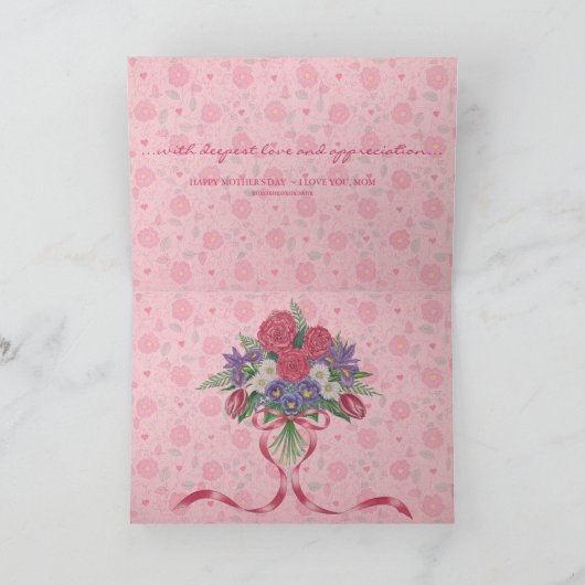 De "liefde van I u, de Kaart van het Moederdag van (Binnen)