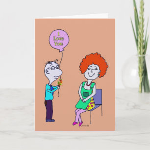 De "liefde van I u" Kaart Anniversay