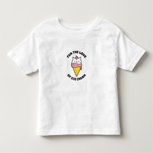 De liefde van ijsje versterken kinder shirts (Voorkant)