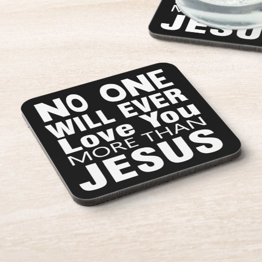 De liefde van Jezus Bier Onderzetter (Linkerzijde)