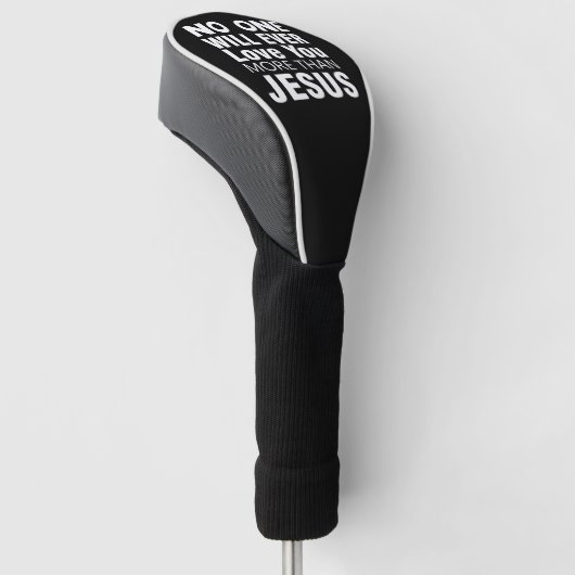 De liefde van Jezus Golfheadcover (Schuin)