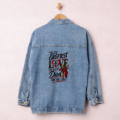 De liefde van Jezus is onvoorwaardelijk Denim Jacket (Hangar)