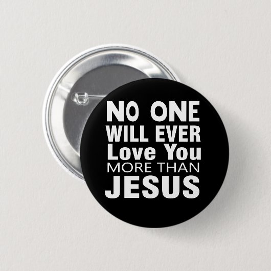 De liefde van Jezus Ronde Button 5,7 Cm (Voorkant /achterkant)