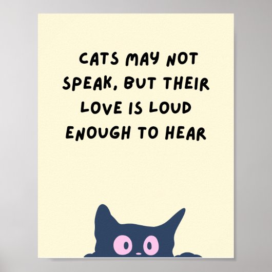 De liefde van katten poster (Voorkant)