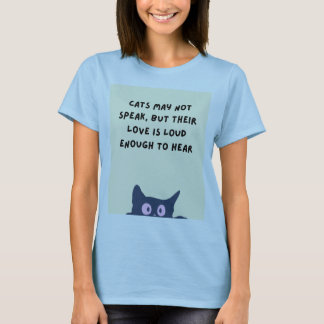 De liefde van katten t-shirt