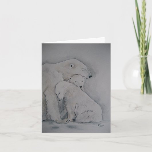 De Liefde van Kerstmis Feestdagen Kaart (Voorkant)