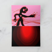 De liefde van Kerstmis Feestdagen Kaart (Binnen)