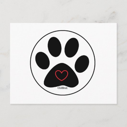 De Liefde van LiliBean Briefkaart (Voorkant)