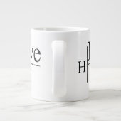 De liefde van mama Formule 02 Grote Koffiekop (Achterkant)