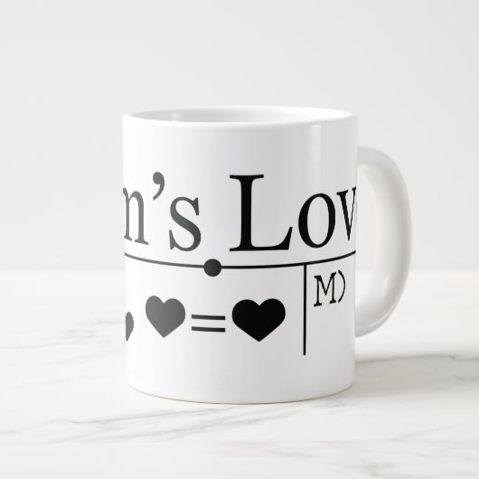 De liefde van mama Formule 02 Grote Koffiekop (Voorkant rechts)