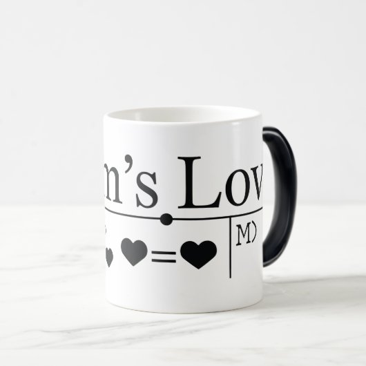 De liefde van mama Formule 02 Magische Mok (Voorkant rechts)