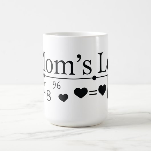 De liefde van mama Formule 02 Magische Mok (Midden)