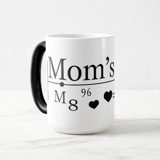 De liefde van mama Formule 02 Magische Mok (Voorkant links)