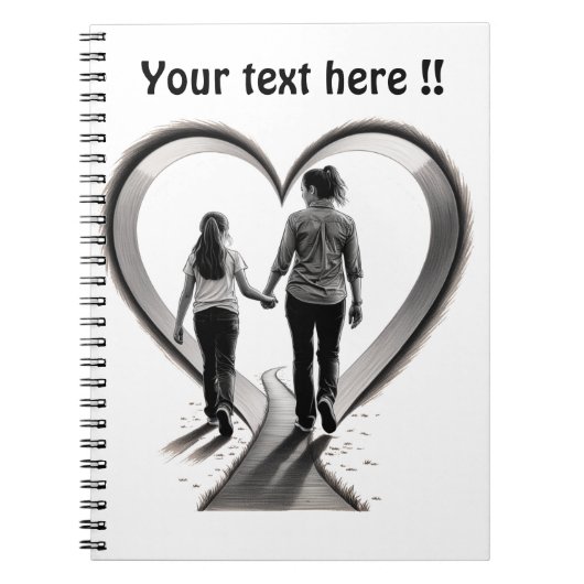 De liefde van mama notitieboek (Voorkant)