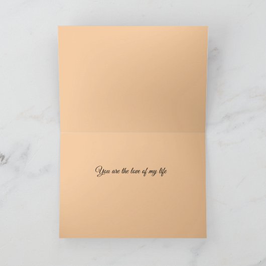 De liefde van mijn leven kaart (Binnen)