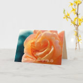 De liefde van mijn leven kaart (Gele Bloem)