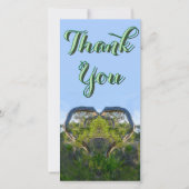 De liefde van Natuur Flat Holiday Kaart (Voorkant)