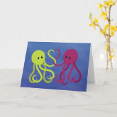 De Liefde van Octo Kaart (Gele Bloem)