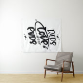 De liefde van papa eindigt nooit wandkleed (In Situ (horizontaal))