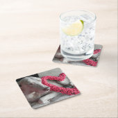 De liefde van Regen - Weimaraner Honden Onderzette Kartonnen Onderzetters (Insitu)