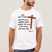 DE LIEFDE VAN VELE MENSEN ZAL VERKILLEN T-SHIRT (Voorkant)