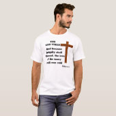 DE LIEFDE VAN VELE MENSEN ZAL VERKILLEN T-SHIRT (Voorkant volledig)
