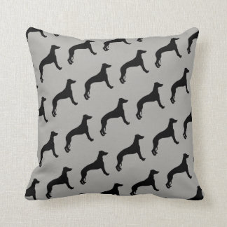 De liefde van Whippets Pillow Kussen