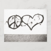 De liefde verspreiden briefkaart (Voorkant)