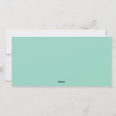 De Liefde Voor De Natuur Feestdagenkaart (Achterkant)