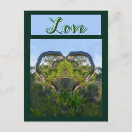 De liefde voor Natuur Briefkaart