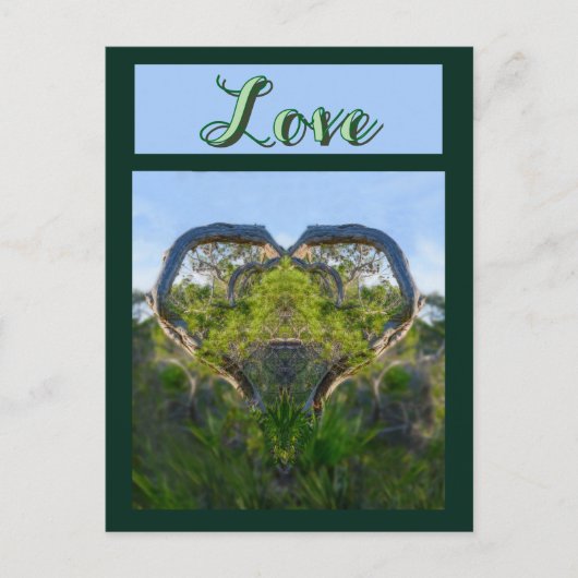 De liefde voor Natuur Briefkaart (Voorkant)