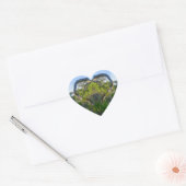 De liefde voor Natuur Hart Sticker (Envelop)