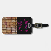 De liefde voor wijn bagagelabel (Voorkant horizontaal)