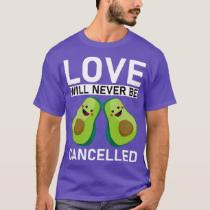 De liefde zal nooit geannuleerd worden Valentinex2 T-shirt