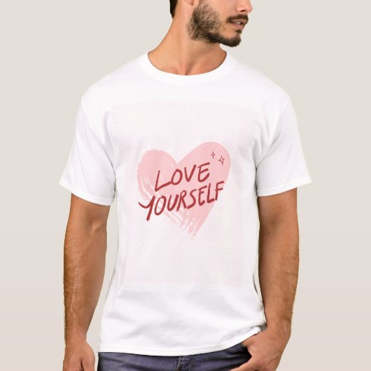 De liefde zelf T-shirt ontwerp (Voorkant)