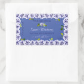 De liefdeblauwe Etiketten van de Verpakking van he (Tas)