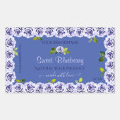 De liefdeblauwe Etiketten van de Verpakking van he (Voorkant)