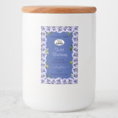 De liefdeblauwe Etiketten van het Pakket van het P (Voorkant)