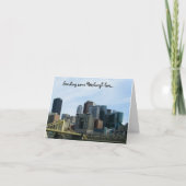 De liefdenotecards van Pittsburgh Kaart (Voorkant)