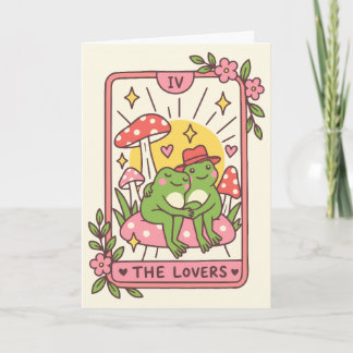 De Liefdes Kikker Tarotkaart Kaart