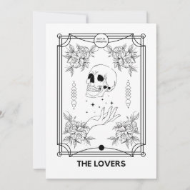 De Liefdes Tarot Huwelijksuitnodiging Kaart