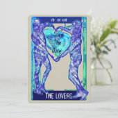 De Liefdes Tarot: Save the Date Kaart (Staand voorkant)