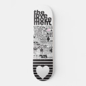 De liefdesbeweging "Gezegden" Skateboard (Voorkant)