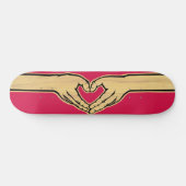 De liefdesbeweging "Hearthands" Persoonlijk Skateboard (Horizontaal)