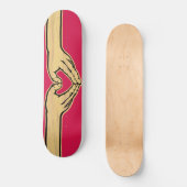 De liefdesbeweging "Hearthands" Persoonlijk Skateboard (Voorkant)