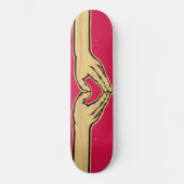 De liefdesbeweging "Hearthands" Persoonlijk Skateboard (Voorkant)